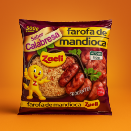 Farinha de Mandioca Calabresa 500g