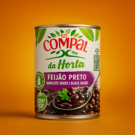 Feijão Preto Enlatado