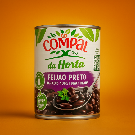 Feijão Preto Enlatado