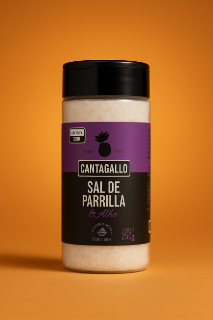 Sal Parrilha com Alho 250 g