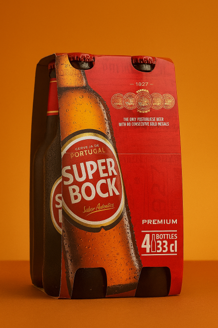 Super bock 33 cl x 4